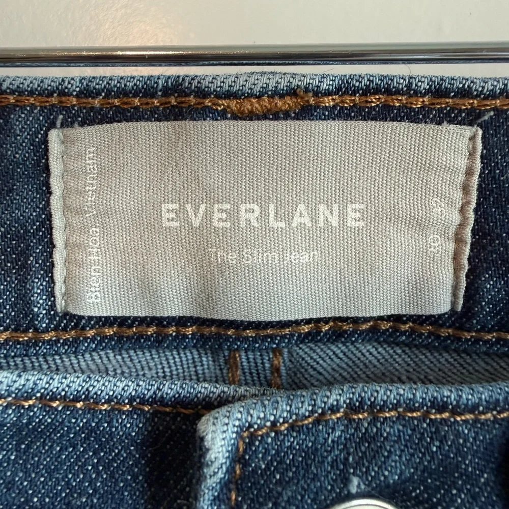 Everlane Men's Straight Jeans in Classic Blue